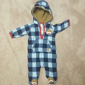 Baby winter monkey outfit